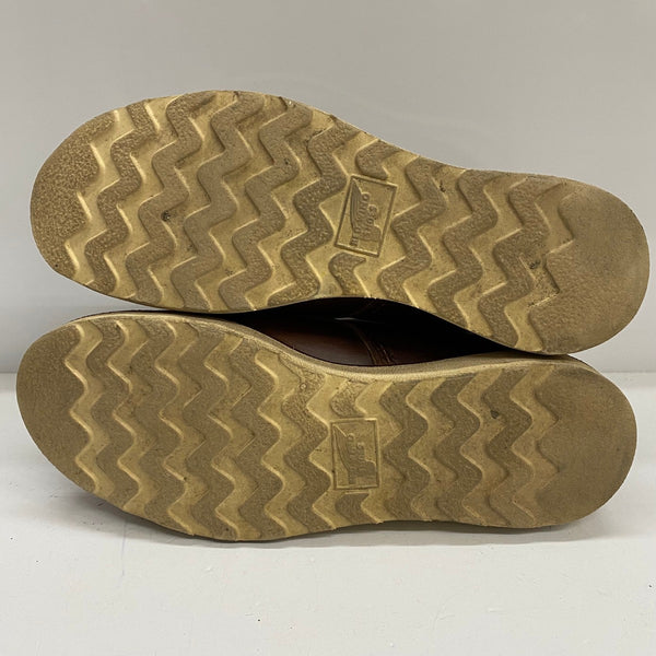 【曜日割引対象外】 レッドウィング RED WING 6-INCH CLASSIC ROUND 8 1/2 USA製 9111 メンズ靴 ブーツ ワーク ブラウン 26.5cmサイズ 201-shoes1516 VB