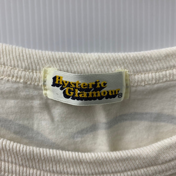 ヒステリックグラマー HYSTERIC GLAMOUR 00s キャミソール 初期タグ ノースリーブ ホワイト フリーサイズ 201LT-444