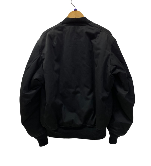 エヌハリウッド N.HOOLYWOOD × ALPHA INDUSTRIES アルファインダストリーズ MA-1 フライトジャケット TA1191-8101 ジャケット ブラック 42サイズ 201MT-2869