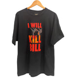 ヴィンテージ vintage 00's 00s ©2003 KILL BILL I WILL KILL BILL  キル・ビル movie 映画 オフィシャル ムービーT XL Tシャツ ブラック LLサイズ 101MT-3672