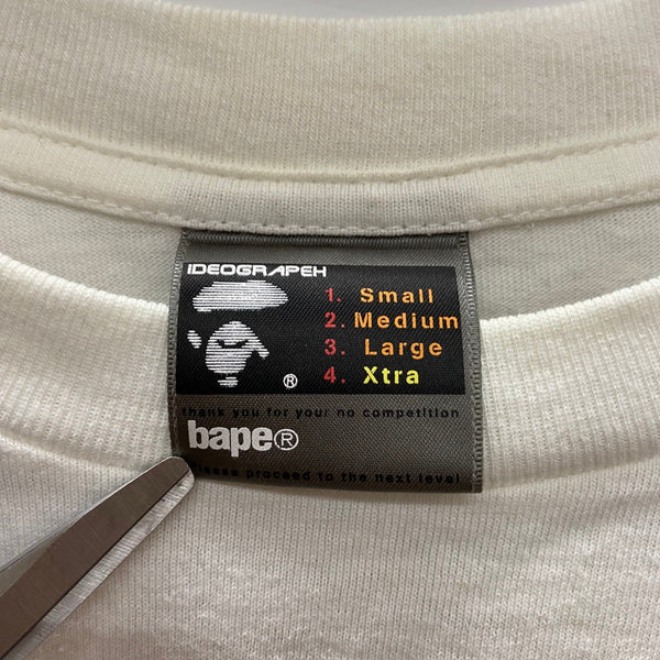 ア ベイシング エイプ A BATHING APE KAWS BAPE STA FACE Tシャツ Tシャツ ホワイト XLサイズ 201MT-3966