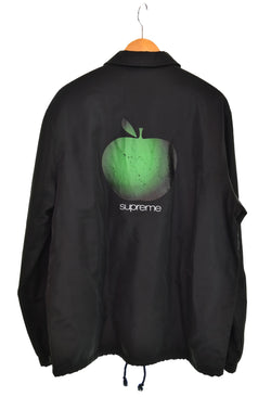 シュプリーム SUPREME 19SS Apple Coaches Jacket アップル ナイロン コーチ ジャケット 黒 ジャケット ブラック Lサイズ 103MT-2315