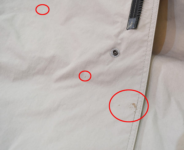 ロットワイラー ROTTWEILER モッズコート M51タイプ ダブルジップ RW21A0105 コート グレー Lサイズ 103MT-3413