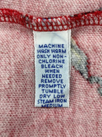 ラルフローレン RalphLauren POLO SPORT 90s CLOCK POLO SHIRT クロック ポロ シャツ USA製 腕時計 半袖 赤 半袖ポロシャツ 総柄 レッド Lサイズ 104MT-2350