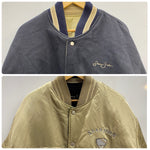 ショーンジョン SEAN JOHN リバーシブル スタジャン ナイロン ジャケット ベージュ XXLサイズ 201MT-4575