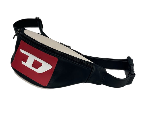 ディーゼル DIESEL ロゴ ウエストバッグ X08358 P4445 H9016 バッグ メンズバッグ ボディバッグ・ウエストポーチ ブラック 101bag-208
