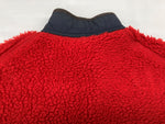 パタゴニア Patagonia レトロX ボアベスト フリース アウトドア 胸ポケット ロゴ刺繡 キッズ規格 USA製 RED 赤 STYLE65561 ベスト ロゴ レッド KIDS XL(14) 104LT-259