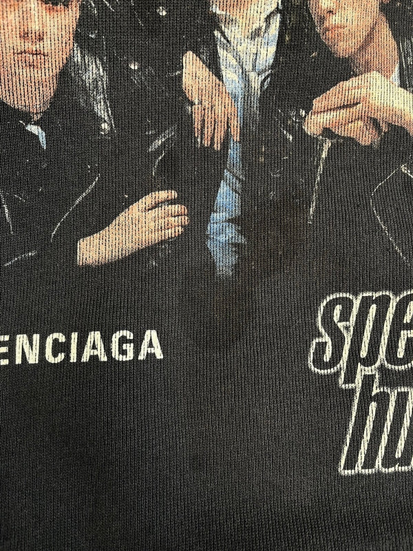 バレンシアガ BALENCIAGA SPEED HUNTERS HOODIE スピードハンターズ プルオーバー フーディ 黒 TS88 541873 TCV37 パーカ ブラック Sサイズ 101MT-5193