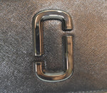 マークジェイコブス MARC JACOBS  THE SNAPSHOT ザ スナップショット ロゴストラップ ダブル ショルダーバッグ  バッグ レディースバッグ ショルダーバッグ・メッセンジャーバッグ ブラック 103B-161