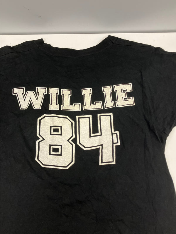 バンド band 80's 80年代 Willie Nelson Texas 1984 TOUR ウィリー・ネルソン カントリー ツアーT VINTAGE ヴィンテージ Tシャツ ブラック Lサイズ 101MT-5208