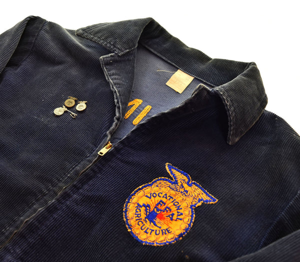 ヴィンテージ Vintage 70's FFA Future Farmers of America Jacket 棒TALON タロン WASHINGTON ワシントン 70年代 70's  38 ジャケット ネイビー 103MT-2985