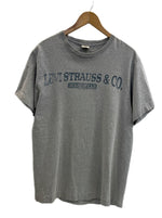 リーバイス Levi's 90s ©1995 Vintage ヴィンテージ USA製 ロゴTシャツ プリントTシャツ US古着 シングルステッチ Tシャツ グレー Mサイズ 101MT-4837