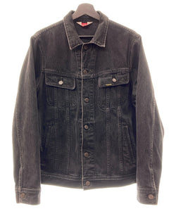 シュプリーム SUPREME 16SS Black Sabbath Denim Trucker Jacket ブラックサバス デニム トラッカー 黒  ジャケット プリント ブラック Mサイズ 104MT-158