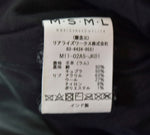 エムエスエムエル  MSML  OVERSIZED LEATHER MA-1 JACKET オーバーサイズレザー ジャケット 黒  M11-02A5-JK01 ジャケット 無地 ブラック Mサイズ 103MT-398