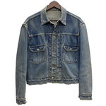 【曜日割引対象外】 リーバイス Levi's 50's 517XX 2nd 紙パッチ ハギ付き インナーカット ジャケット ブルー 201MT-4512 VB