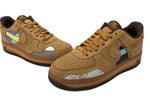 ナイキ NIKE 22年製 WMNS AIR FORCE 1 07 LX WHEAT エア フォース ウィート AF1 ローカット シューズ 茶 DQ7580-700 メンズ靴 スニーカー ブラウン 27.5cm 104S-756