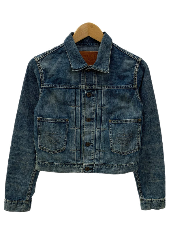 ダブルアールエル RRL デニムジャケット ブルー 2サイズ 201MT-3833
