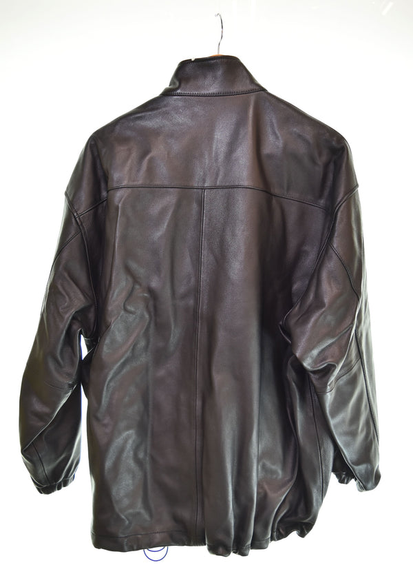 グラフペーパー Graphpaper 24AW Sheep Leather Track Blousonトラックブルゾン GM243-30097 1 ジャケット ブラック 103MT-2939