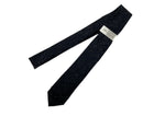 ダイリク DAIRIKU Wool Tie with Money Clip ネクタイ マネークリップ タイ 黒 ネクタイ 総柄 ブラック 104Z-30