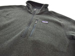 パタゴニア PATAGONIA Better Sweater ベターセーター プルオーバー ハーフジップ 長袖カットソフリースジャケット  25522 ジャケット グリーン LLサイズ 103MT-3090