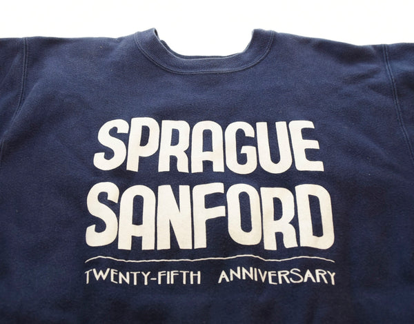 チャンピオン Champion 90年代 刺繍 タグ リバースウィーブ SPRAGUE SANFORD スウェット ネイビー スウェット ネイビー LLサイズ 103MT-1526