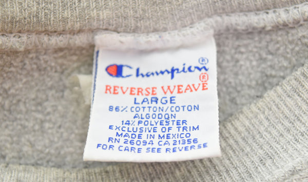 チャンピオン Champion REVERSE WEAVE リバースウィーブ 90S 二枚タグ目有 スウェット スウェット グレー Lサイズ 103MT-2556