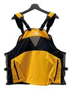 ザノースフェイス THE NORTH FACE GEAR MESH VEST ギア メッシュ ベスト ジップアップ アウトドア 黄 NP22231 ベスト ロゴ イエロー Lサイズ 104MT-2187