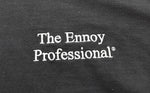 エンノイプロフェッショナル ENNOY 24SS クルーネック Logo ロゴ Tシャツ 黒 SS24BRENCT04NTL Tシャツ ブラック LLサイズ 103MT-2625