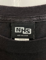 ヴィンテージ vintage 90s 00s INDEPENDENT インディペンデント PRINT S/S TEE プリント Tシャツ NHSタグ OLDSKATE スケボー 両面プリント 黒 Tシャツ ロゴ ブラック Lサイズ 104MT-1209