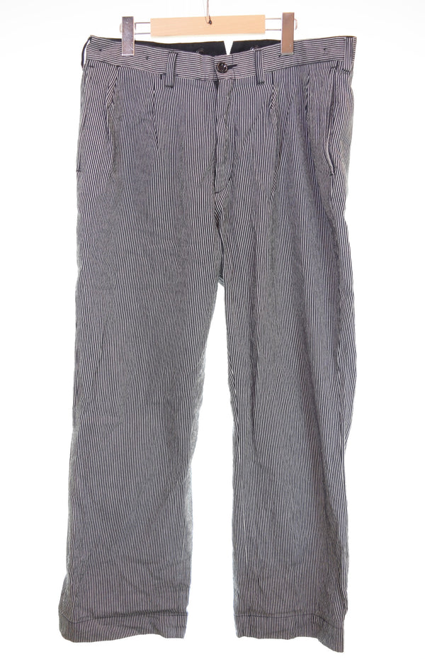 グラッドハンド  GLADHAND ヒッコリー デニムパンツ BYGH-19-SS-16  ボトムスその他 Lサイズ 103MB-661