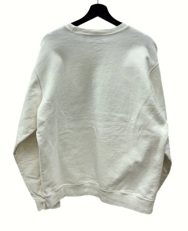 シュプリーム SUPREME 20SS Kanji Logo Crewneck  カンジ ロゴ クルーネック 漢字 最高 トレーナー アーチロゴ 白 スウェット ロゴ ホワイト XLサイズ 104MT-1094