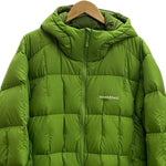 モンベル mont-bell ネージュダウン パーカ 1101673 ジャケット グリーン XLサイズ 201MT-3712