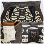 【曜日割引対象外】 ショット SCHOTT レザージャケット ラムレザー スター 袖切替 3181030 ジャケット ブラウン XSサイズ 201MT-4557 VB