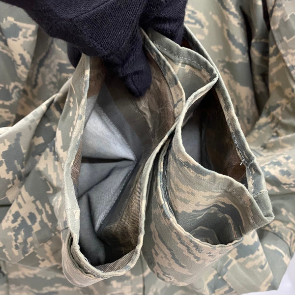 【曜日割引対象外】 ミリタリー MILITARY US.AIR FORCE USAF APECS GORE-TEX デジタルタイガーストライプ ジャケット カーキ Sサイズ 201MT-4437 VB