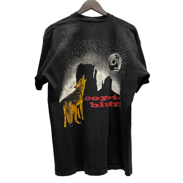 【曜日割引対象外】 ヴィンテージ vintage 90's Marlboro コヨーテ coyote USA製 Tシャツ ブラック XLサイズ 201MT-4178 VB