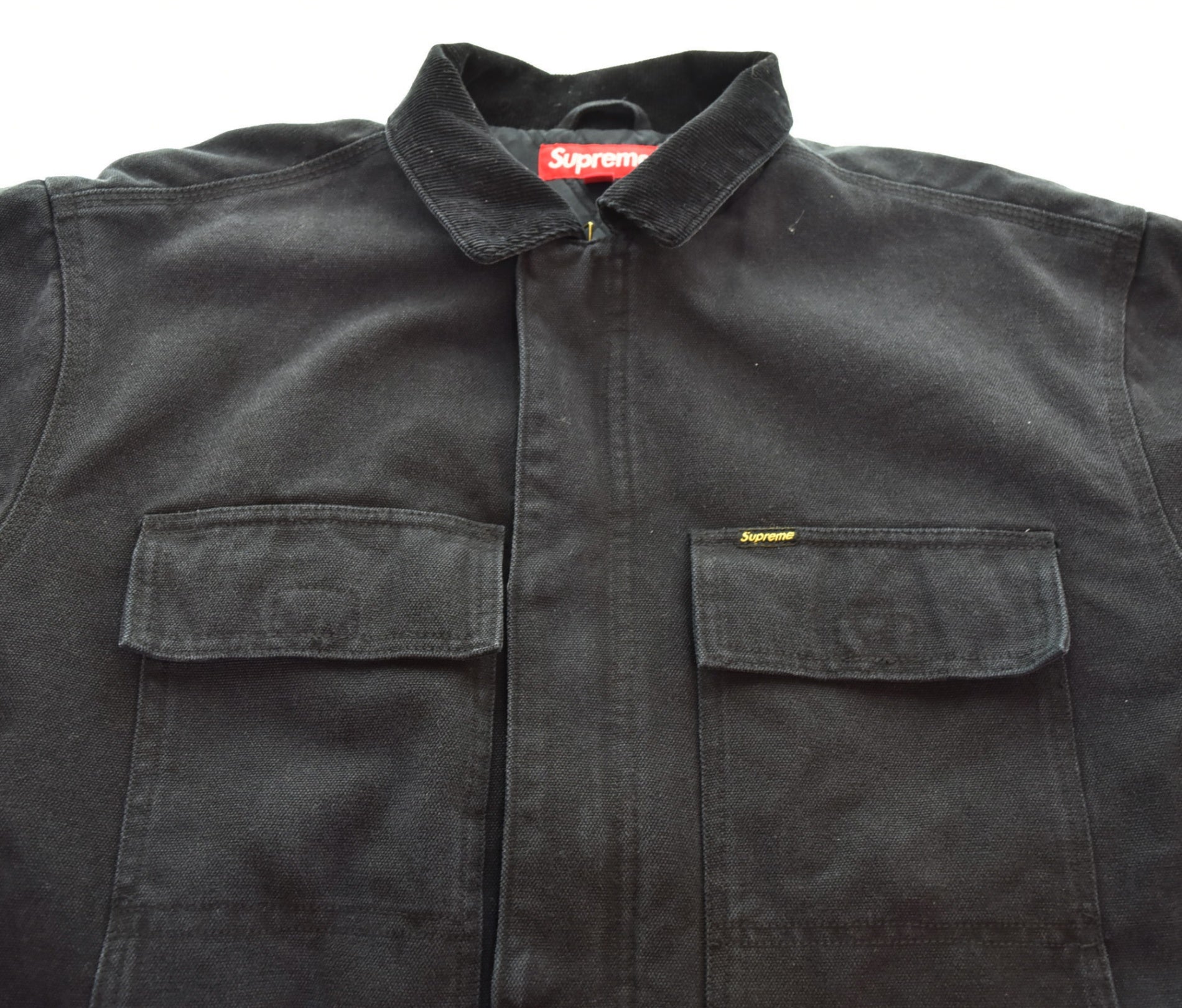 シュプリーム SUPREME 25SS Old English Canvas Work Jacket オールド