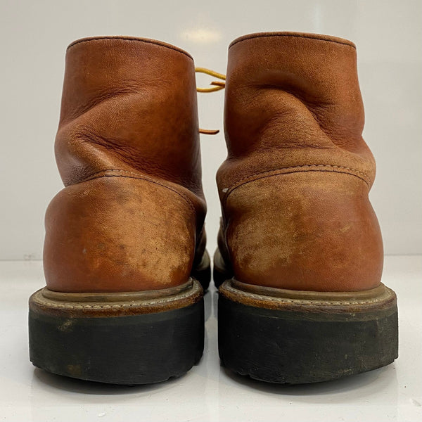 【曜日割引対象外】 レッドウィング RED WING アイリッシュセッター 羽タグ USA製 メンズ靴 ブーツ ワーク ブラウン 26.5cmサイズ 201-shoes1458 VB