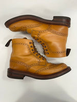 トリッカーズ Trickers カントリーブーツ エイコンアンティーク  ウィングチップ   L5180 レディース靴 ブーツ その他 ブラウン サイズ5 フィッティング4 101sh-2119