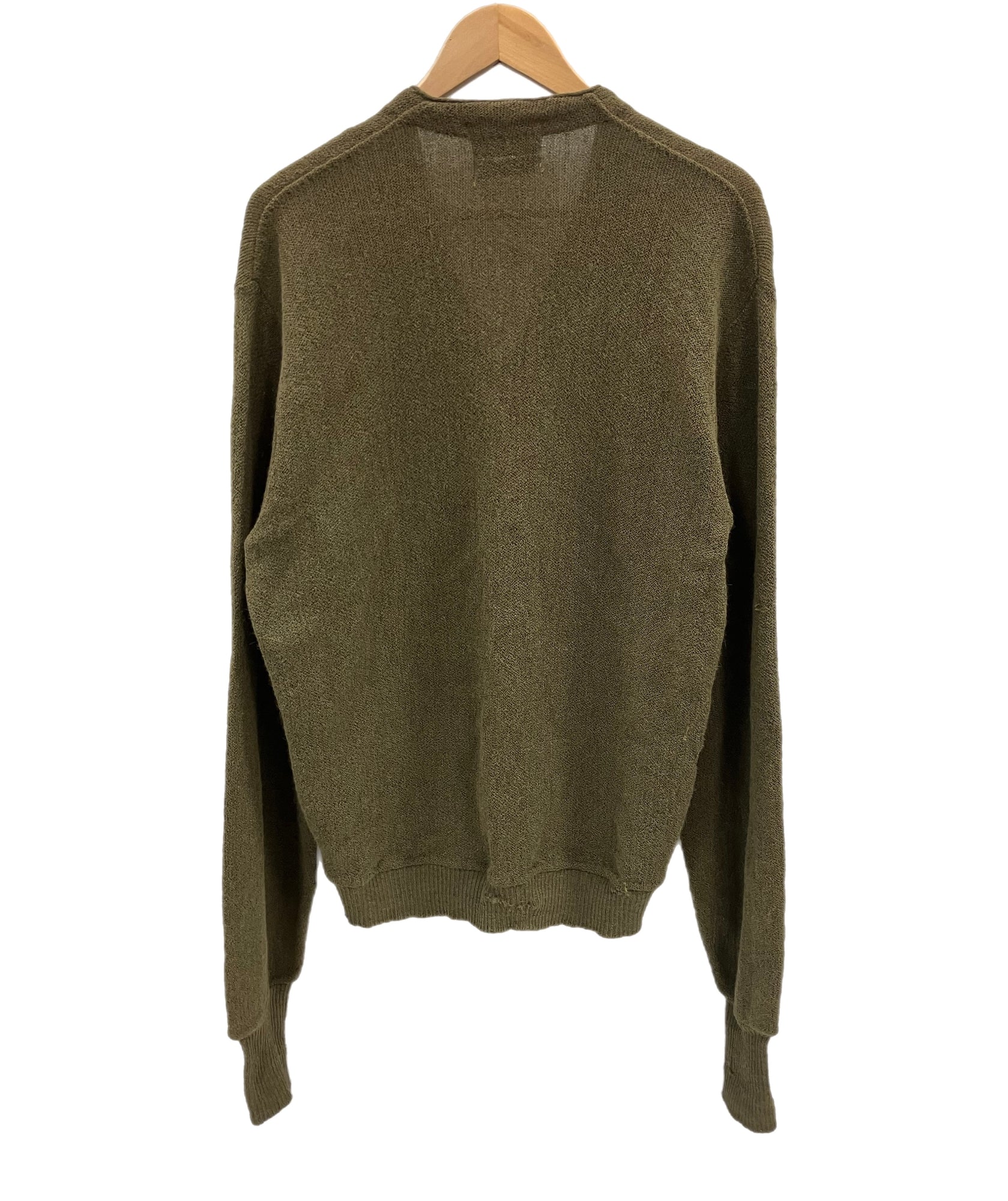 60's 切り替え ニット カーディガン vintage 60's CAMPUS ビンテージニットカーディガン - Fresh Service