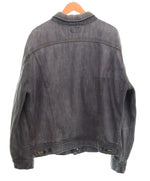 リー Lee ライダー ジャケット スリム  RIDER JACKET SLIM ブラック デニム BLACK DENIM 先染め  XXL ジャケット ブラック 103MT-3495