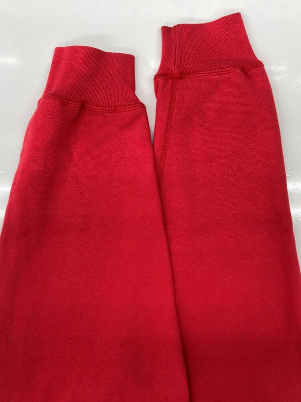 ラルフローレン RalphLauren 90s POLO BEAR SWEATSHIRT ポロ ベア スウェットシャツ トレーナー プリント 裏起毛 赤 スウェット ロゴ レッド Lサイズ 104MT-2305