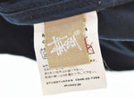 ステューシー  STUSSY 刺繍 ロゴ ジップアップ ワークジャケット ブルゾン ネイビー ジャケット ネイビー Mサイズ 103MT-1782