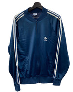 アディダス adidas 80’s Track Jacket トラックジャケット ATP KEYROLAN USA製 紺 ジャージ ロゴ ネイビー Lサイズ 104MT-1924