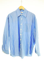 アワーレガシー OUR LEGACY BORROWED SHIRT  BLUE WHITE CLASSIC STRIPE ストライプ長袖シャツ M2222BBR  44 長袖シャツ ブルー 103MT-2937