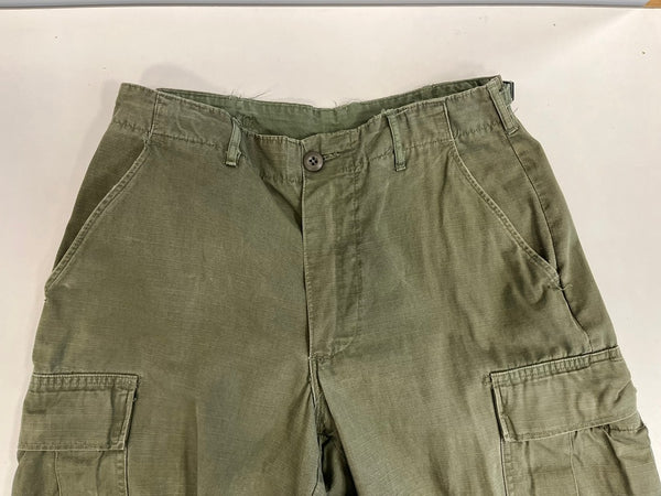 ミリタリー Military ヴィンテージ Vintage ジャングルファティーグ ミリタリーパンツ カーゴパンツ カーキ LONG SMALL 101MB-694