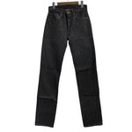【曜日割引対象外】 リーバイス Levi's 80's 501 デッドストック 先染めブラック USA製 501-0658 デニム ブラック W30 L36サイズ 201MB-954 VB