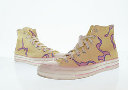 コンバース CONVERSE チャック 70 Chuck 70 × ゴルフ・ルフルール Golf Le Fleur Yellow Flame イエローフレーム 172398C メンズ靴 スニーカー ベージュ 27.5cm 103S-1070