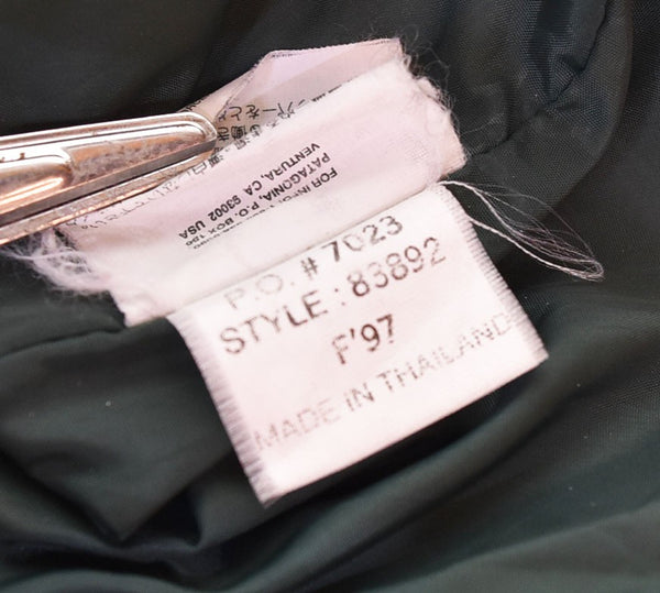 パタゴニア PATAGONIA 97年製 90s 90's Back Bowl Anorak バック