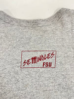 チャンピオン Champion 80s～ ヴィンテージ Vintage トリコタグ リバースウィーブ REVERSE WEAVE US古着 カレッジプリント FSU   XXL Tシャツ グレー 3Lサイズ 101MT-4525