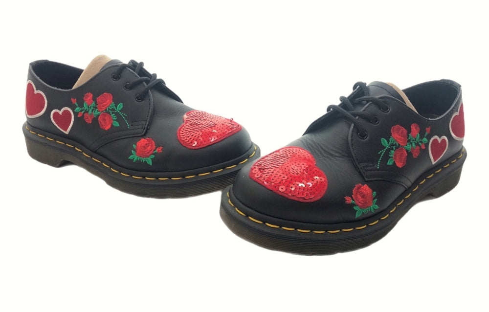 【国産大人気】dr.martens 1461 heart バレンタイン 靴